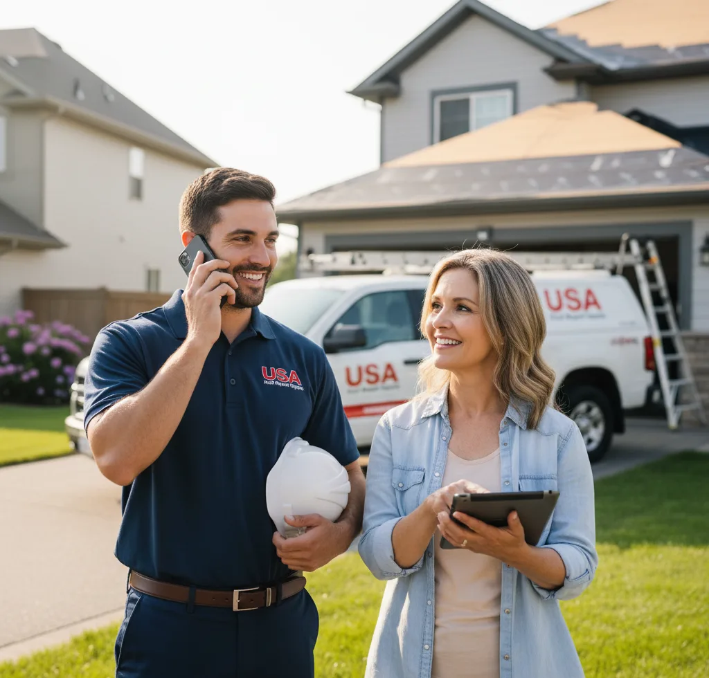 USA Roof Repair Experts customer support in Breckenridge